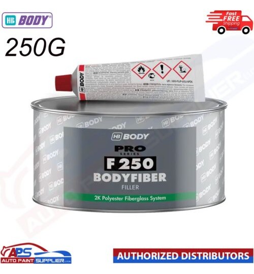 HB Body Pro Series Bodyfiber Polyester Filler Bridging Filler - 250g